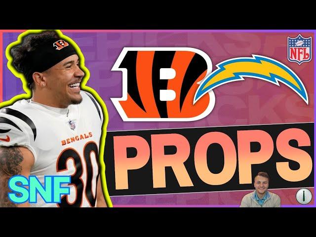 Sunday Night Football PrizePicks Player Props Top Prop Bets  + UNDERDOG  Chargers vs Bengals