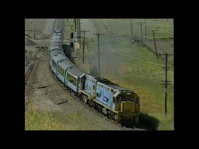 The Tranzalpine New Zealand 1997 VHS Souvenir video