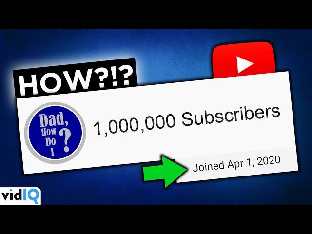 Dad, How Do I... Get 1,000,000 Subscribers in 50 Days?