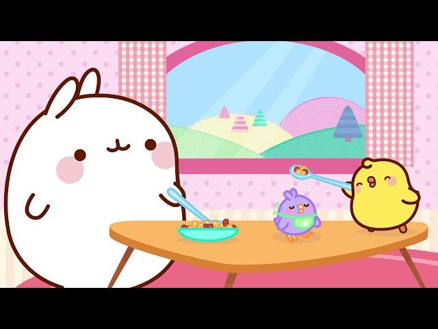 Molang & Piu Piu - Flying Pets | More @MolangCartoon  ⬇️ ⬇️ ⬇️