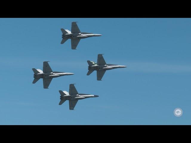 F/A-18A/B Hornet - Final flight from RAAF Base Williamtown