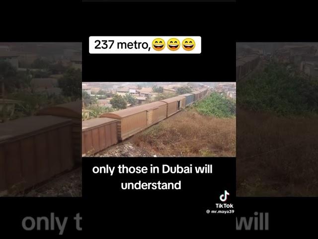 Best railway in Africa #metro#dubaimetro#viral#trending