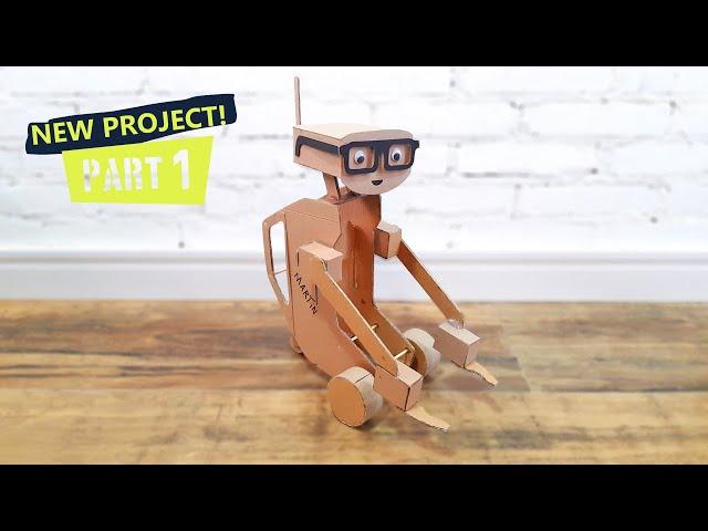 MARTIN the Robot (DIY Arduino robot) - PART 1: initial specs