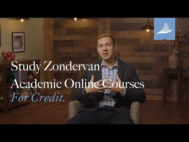 Study Zondervan Academic Courses For Credit | BibleMesh Institute