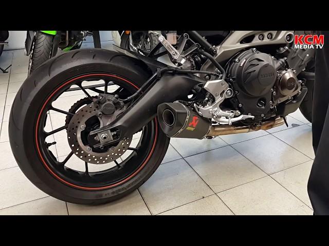 Yamaha MT-09 with Akra Pro Exhaust Sound by Ayah Pong