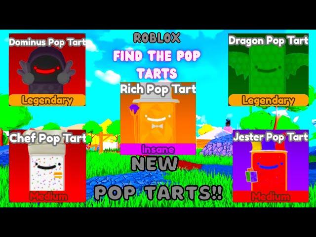 Roblox Find The Pop Tarts | All Five New Pop Tart Locations