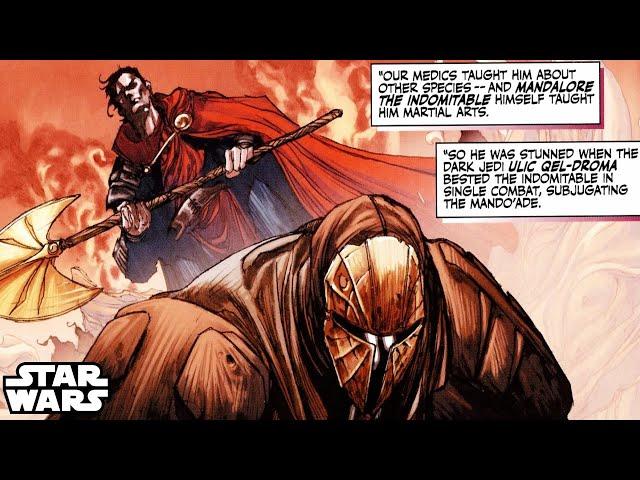 The Most BRUTAL Duel Between a Sith and Mandalorian that made them Best Friends Forever