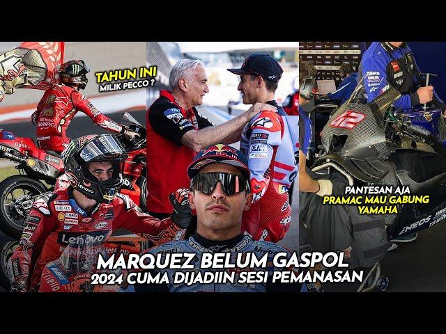 Marquez Jadiin Musim Ini Sebagai Sesi Pemanasan  Ducati Ingin Pecco JURDUN?  2025 M1 Pake Mesin V4