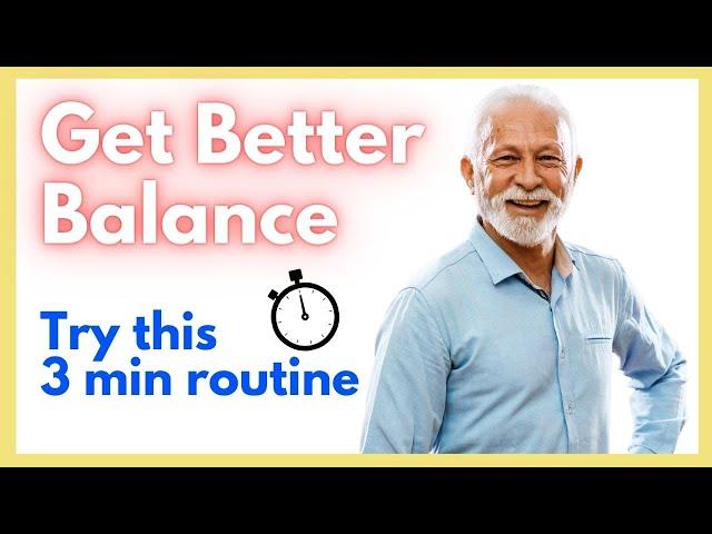 Single BEST Exercise to Improve BALANCE in Seniors