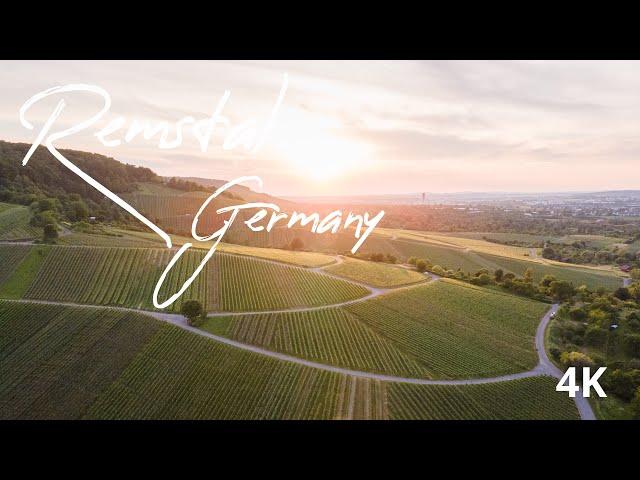 Scenic Germany in 4K: Remstal in Baden-Württemberg Drone Film