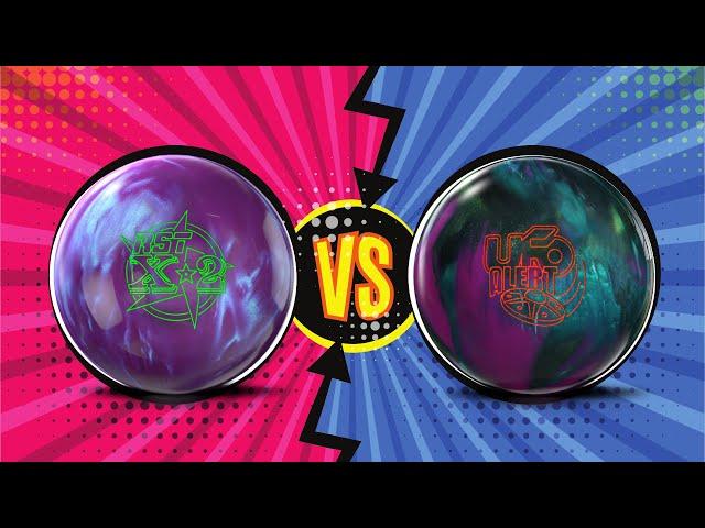 @Rotogripownit RST-X2 v UFO Alert 1 game match | Beef Stu Bowling Ball Reviews