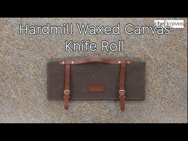 Hardmill Canvas Knife Roll Dark Oak Quick Look