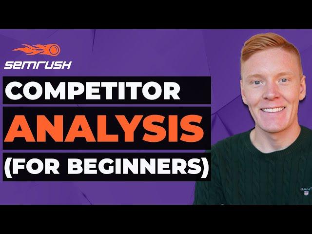 SEMRush Tutorial: Competitor Analysis | Basic SEMRush Competitors Research (2023)