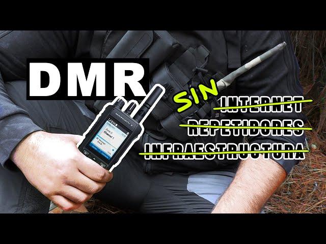 ¿Funciona un DMR en caso de catástrofe? | Radio Digital sin internet ni repetidores