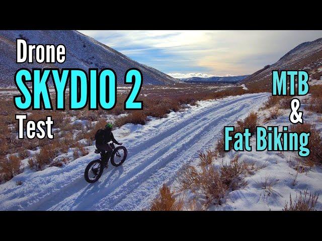 Bikepacking + mountain biking with a drone. Is Skydio 2 the best?