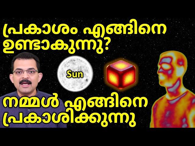 പ്രകാശം എങ്ങിനെ ഉണ്ടാകുന്നു? How most light in the Universe is created | BlackBody Radiation