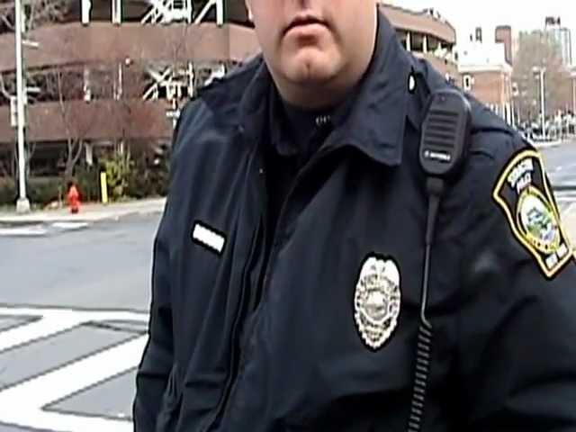 Jim Deferio warned by Syracuse University Police Officers and City of Syracuse Police Officers