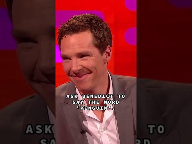 Benedict Mispronouncing Penguin Has Us Weak #Shorts