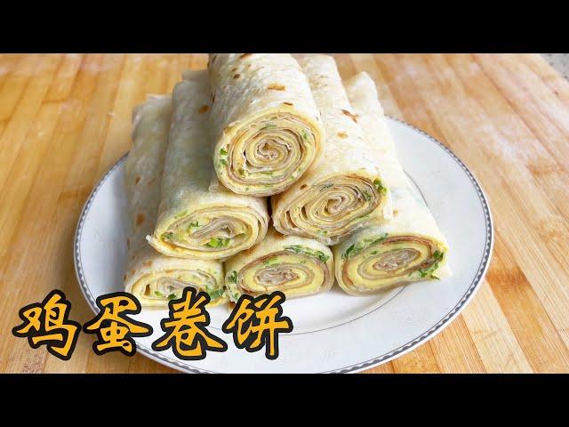 AYuan Shares the Practice of Egg Pancakes and Fried Pancakes [Farmer A Yuan]