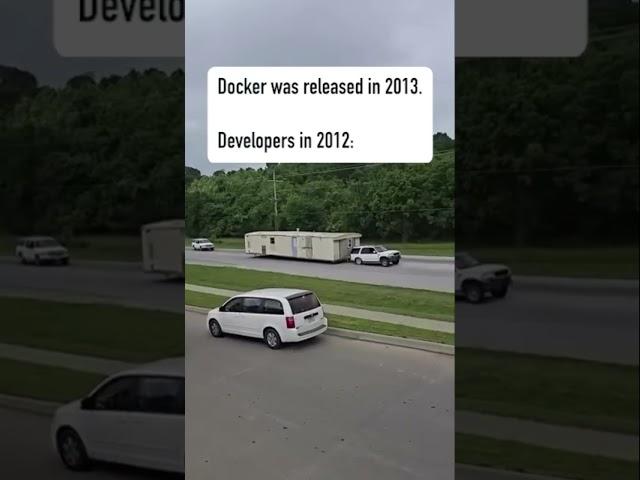 Programmers before 2013 #docker