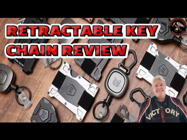 Retractable key chain. Keychains and badge holders and much more. #mngarista #review