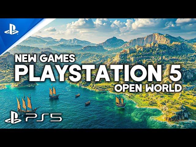 TOP 10 BEST NEW Upcoming Open World PS5 Games of 2025