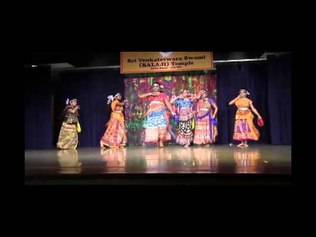 SRI BALAJI TEMPLE, AURORA TEMPLE:HOLI:  RANG DE BASANTI:  RADHIKA RAMANATHAN'S HINDI MEDLEY MIX