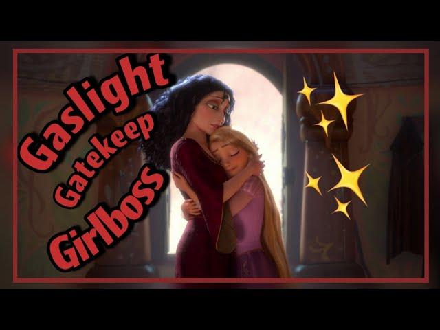 Mother Gothel being a gaslighting queen for 7 and a half minutes straight 