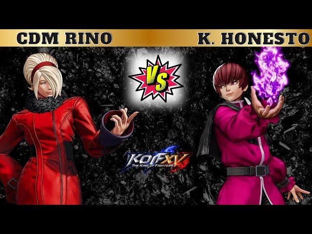 KOFXV Kofero Honesto Vs CDM Rino - Tournament Match #kofxv