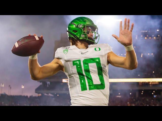 Oregon vs Washington!! Justin Hebert Highlights 