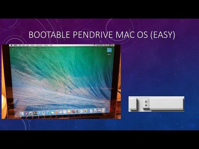 How to create bootable mac os (easy)