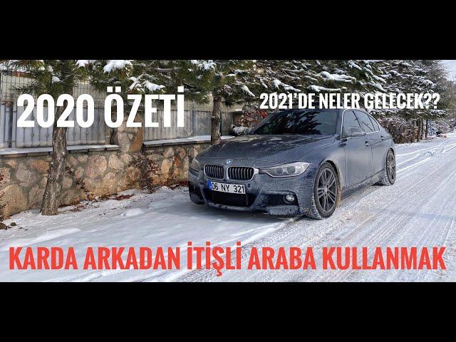 Arkadan İtişli Arabayla Kar Boğuşması | Seneye Neler Gelecek? | 2020 Özeti | Yaşamsal VLOG