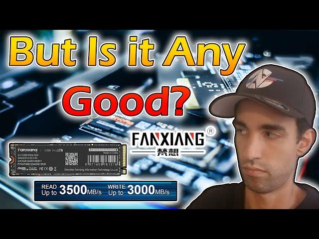 Fanxiang NVME drive, testing, and performance