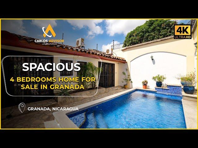 THIS COULD BE YOUR Colonial House in Granada Nicaragua, Real Estate For Sale #2260