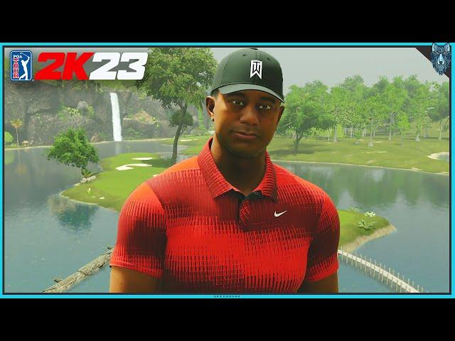 THE PREDATOR FANTASY COURSE WITH TIGER WOODS...  (PGA TOUR 2K23 Gameplay)