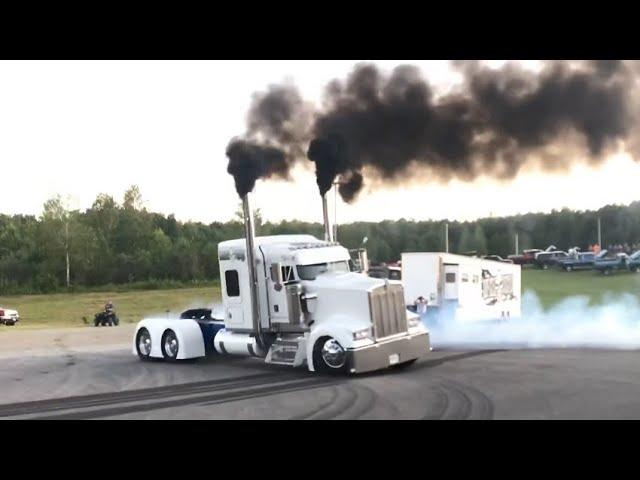 Jake Brake Sound,Custom Big Rigs,Cabover Trucks,Truck Drift