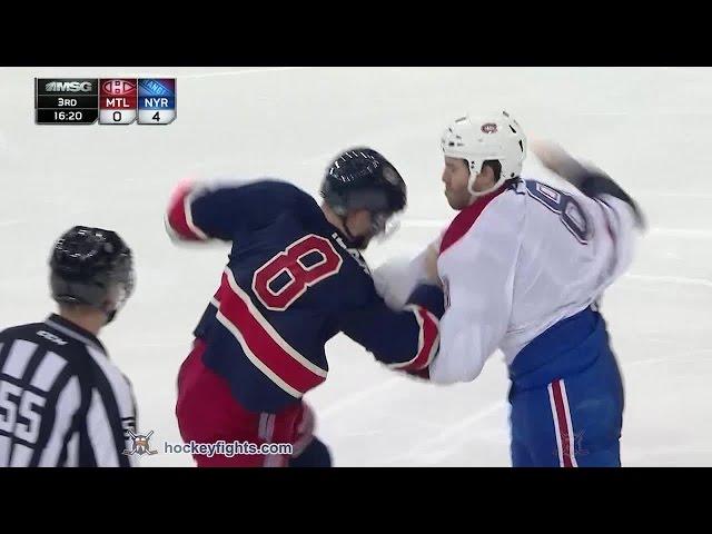 Brandon Prust vs Kevin Klein Nov 23, 2014