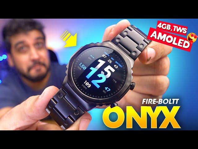 इस *LUXURY AMOLED* Smartwatch में सब मिलेगा Under ₹3000! ️ Fire-Boltt ONYX Smartwatch Review!