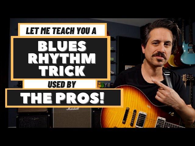 Let me show you some Pro Blues Rhythm Guitar Chords!