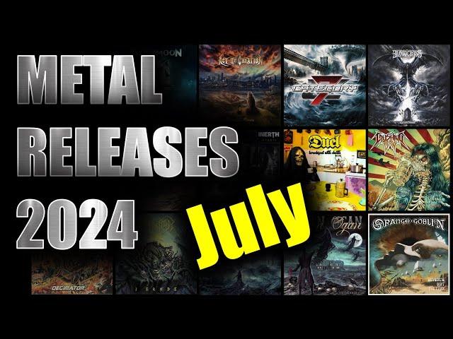 New Metal releases July 2024