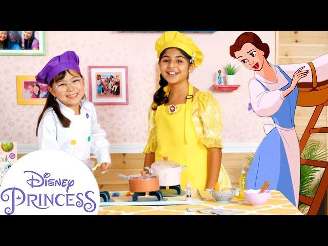 The Princess and the Chefs Cooking Show With Belle | Activities for Kids | Disney Princess Club