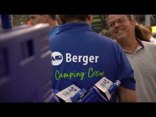 Berger auf dem Caravan Salon Düsseldorf 2024