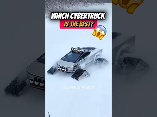 Which cybertruck is the best? #shorts #cars #automobile #racing #tesla