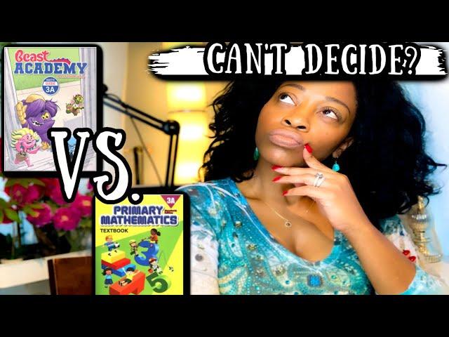 BEAST ACADEMY MATH vs. SINGAPORE MATH  | 3RD GRADE MATH CURRICULUM FOR HOMESCHOOL COMPARISON REVIEW!