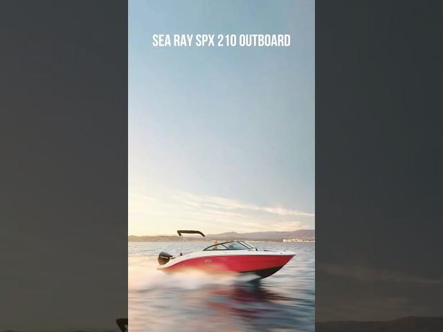 Sea Ray SPX 210 Outboard #dreamyacht #yachtlife #boating #boatforsale