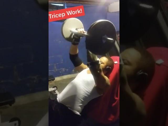 Tricep Work -  At Home Workouts!!