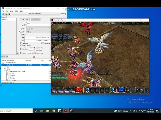 MUONLINE SS6 CHEAT SHIELD+MHP GAMEGUARD BYPASS! (HIT DC HACK)