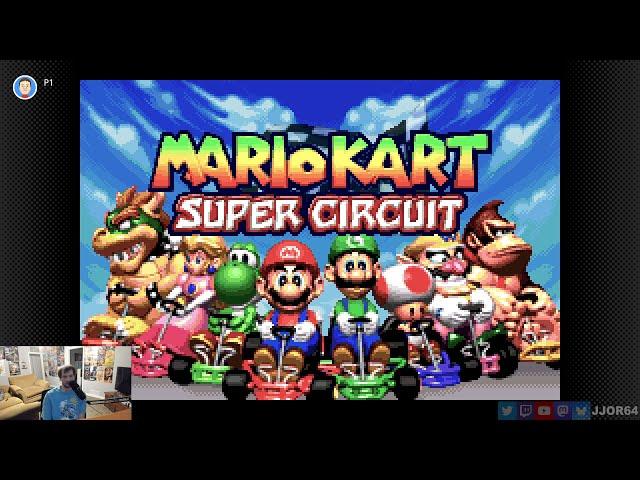 Mario Kart: Super Circuit (GBA) - JJOR64 plays Game Boy Advance on Nintendo Switch Online