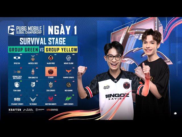  [VN] 2024 PMGC League | Survival Stage Day 1 | PUBG MOBILE Global Championship | CHIẾN MÃ TRỞ LẠI