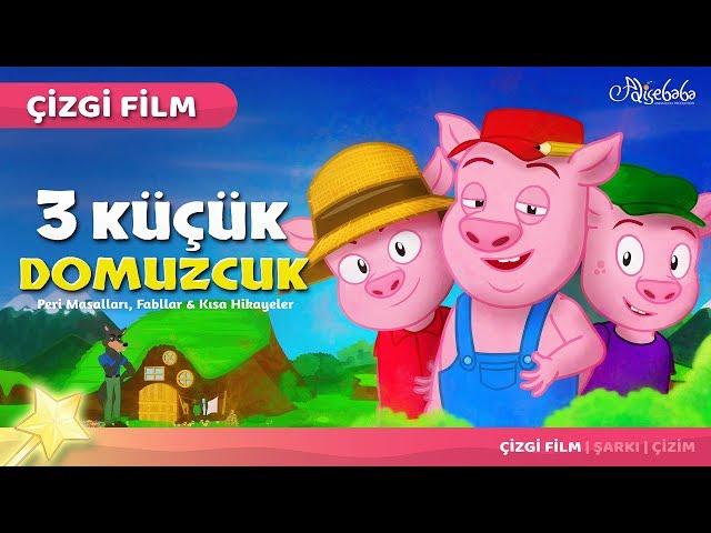 Adisebaba Çizgi Film Masallar - Üç Küçük Domuzcuk